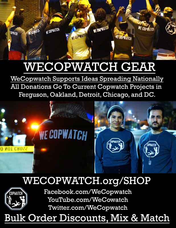 WeCopwatch shirts